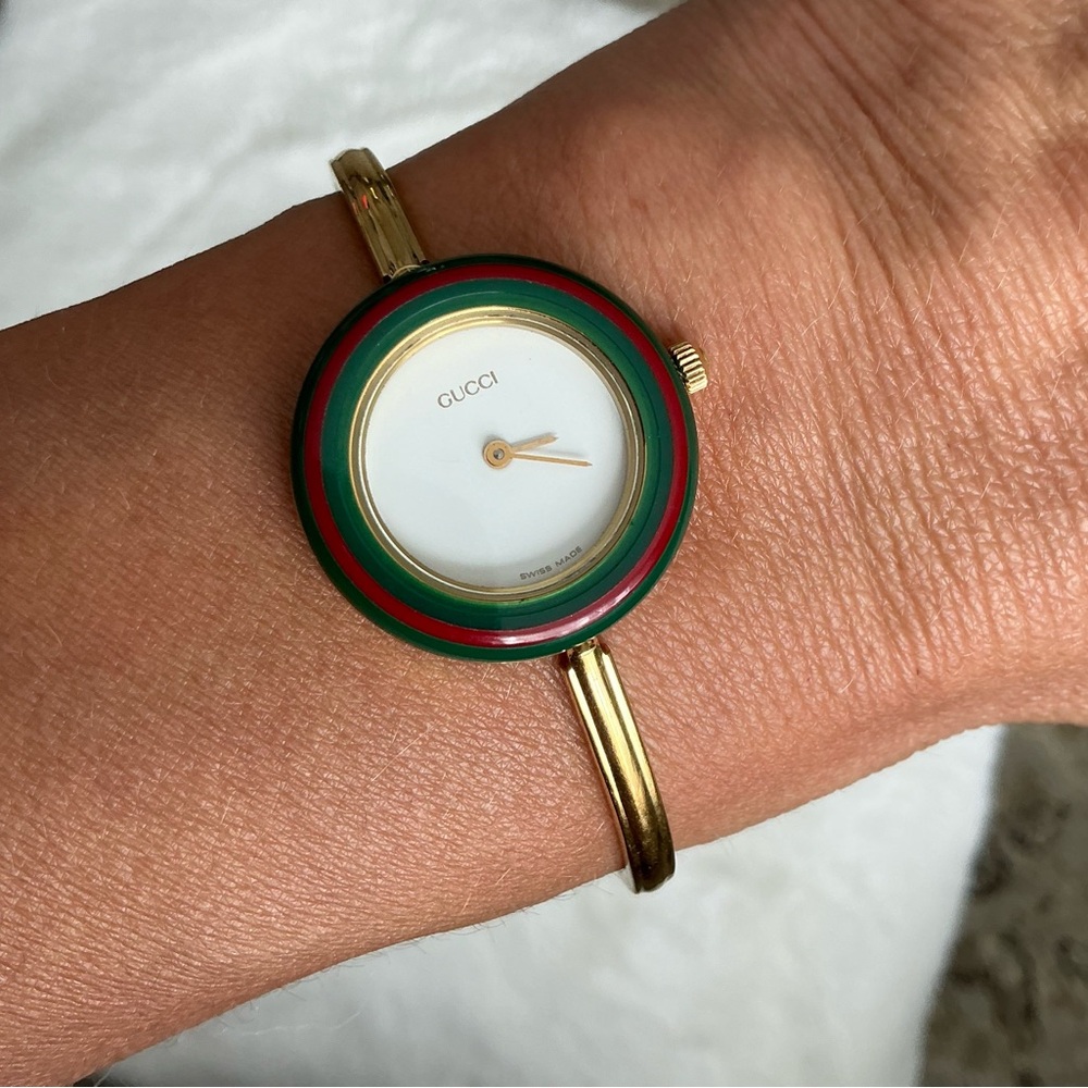 GUCCI bangle watch 💗SERVICED ‼️ - Picture 9 of 13